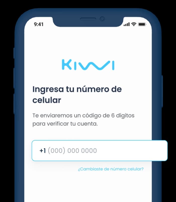 kiwi prestamo inicio sesion